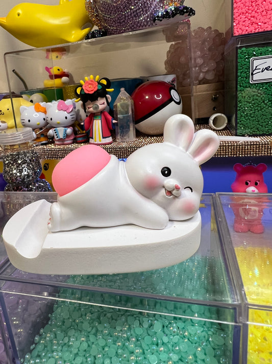 Bunny butt phone stand